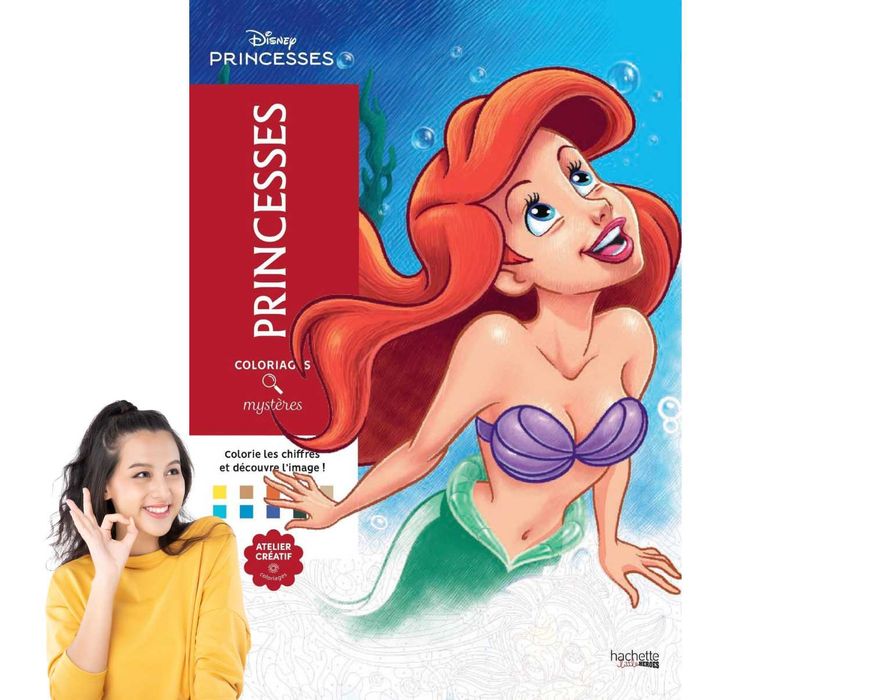 KOLOROWANKI DISNEY PRINCESSES 128 stron do kolorowania