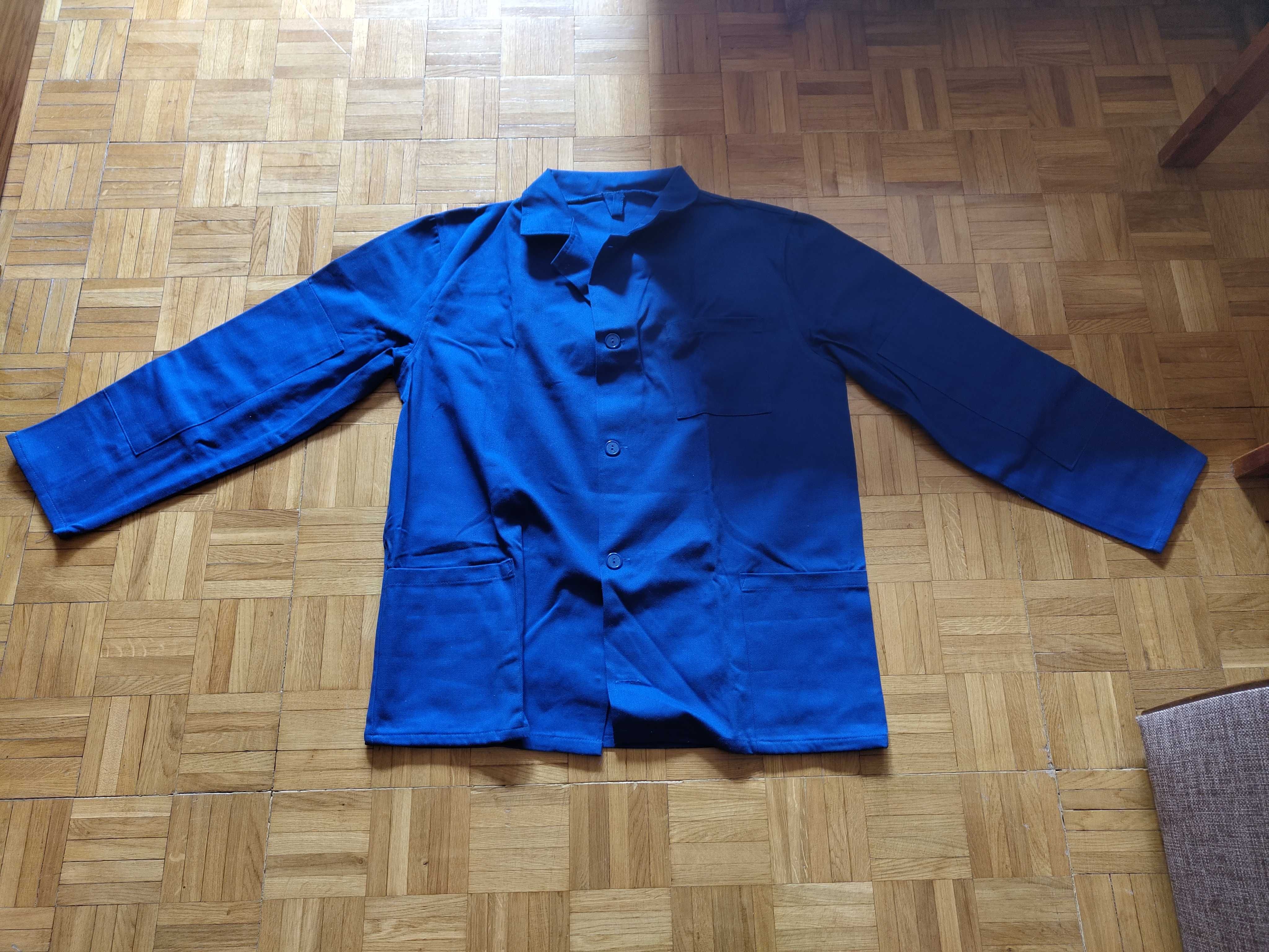 Nowa, ciemnoniebieska kurtka robocza XL