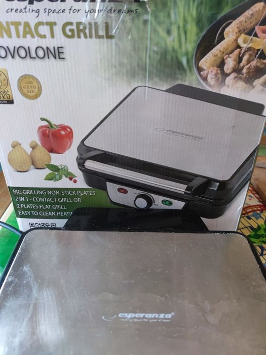 Професійний великий електро гриль Esperanza