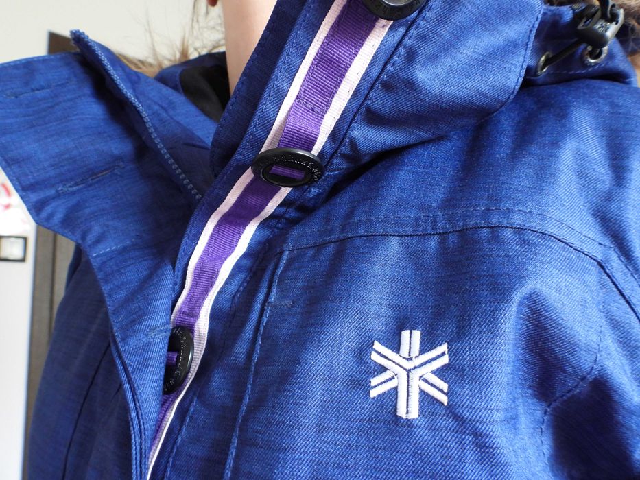 Ahkka zimowa ciepła parka 38/40