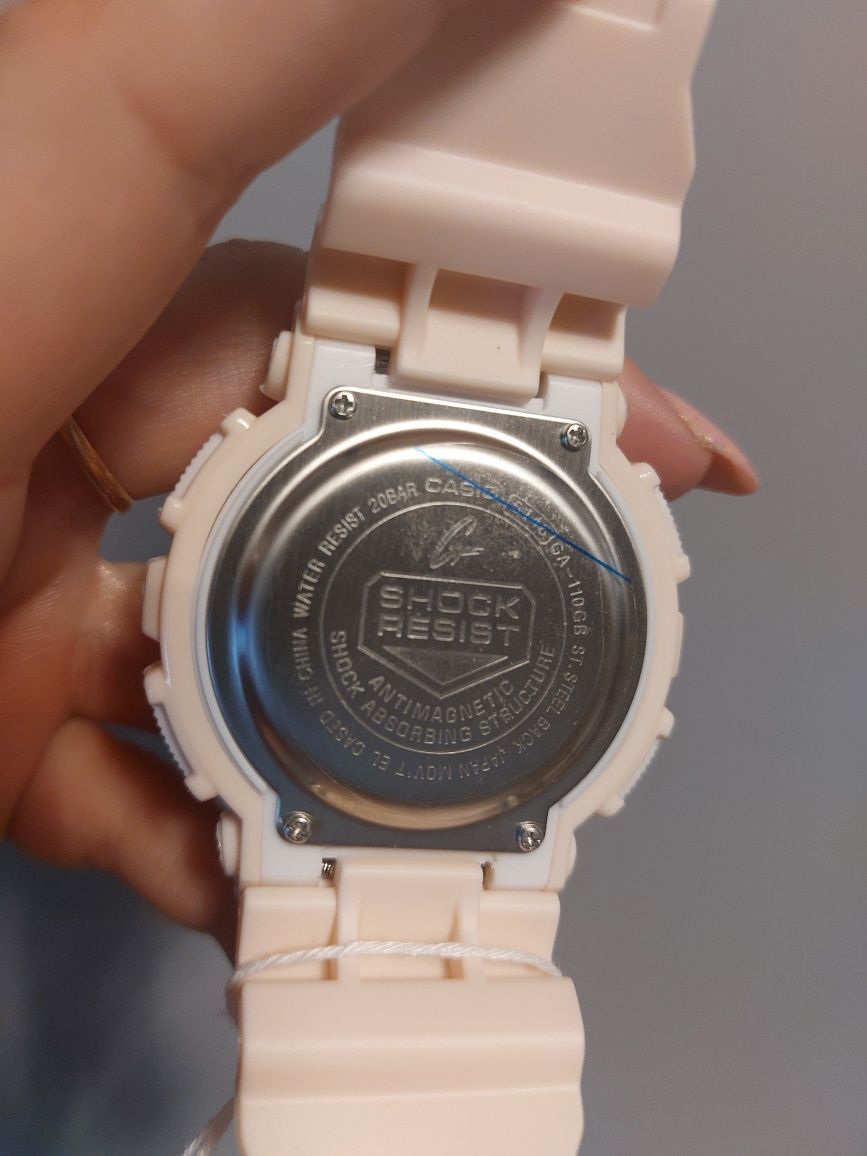 Zegarek Casio pudrowy róż