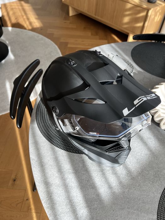 Kask LS2 Pioneer Evo Black Matt rozm. M + Pinlock