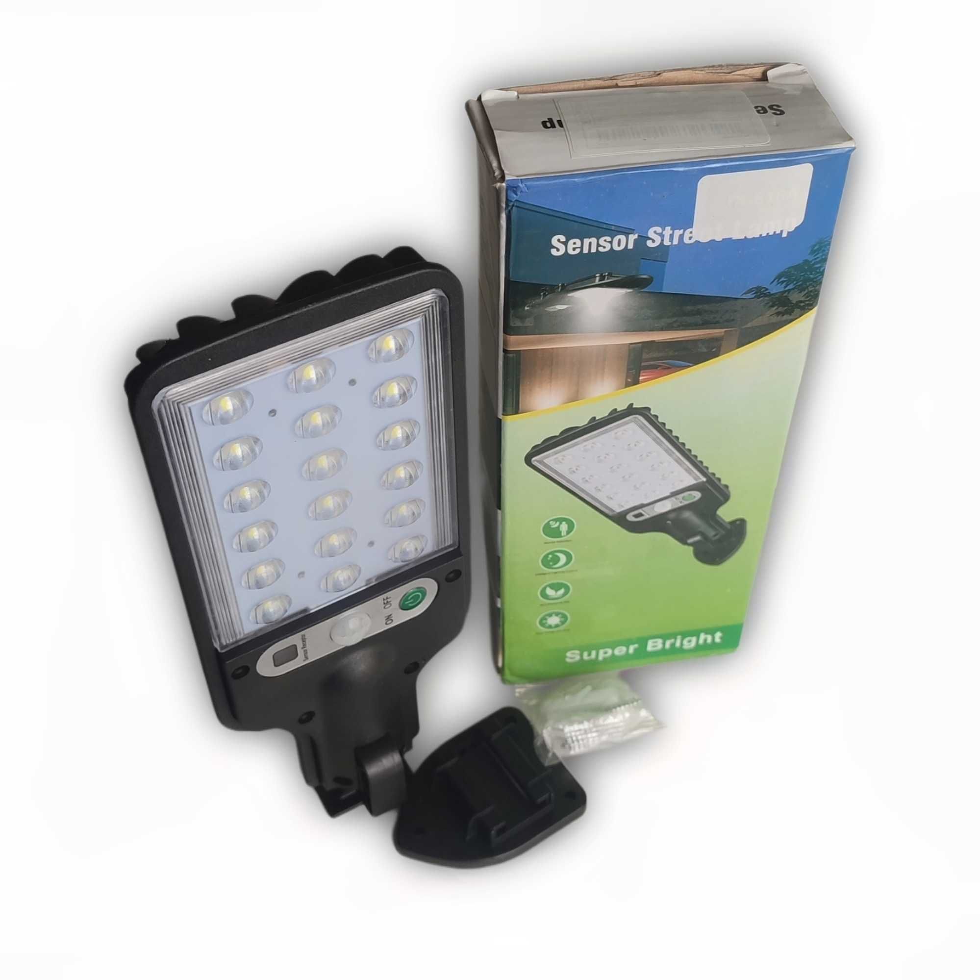 Zewnętrzna solarna lampa 18 LED / 2835 SMD z czujnikiem ruchu