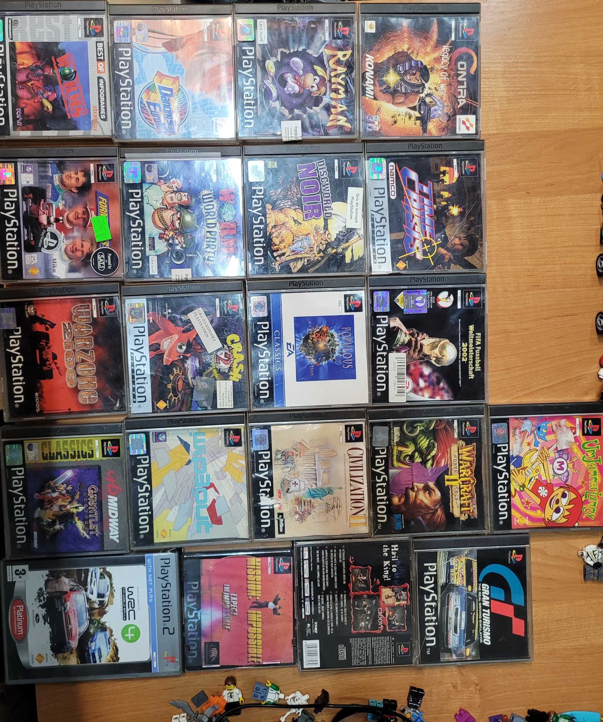 Kolekcjonerska Konsola PlayStation 1 Cały Zestaw