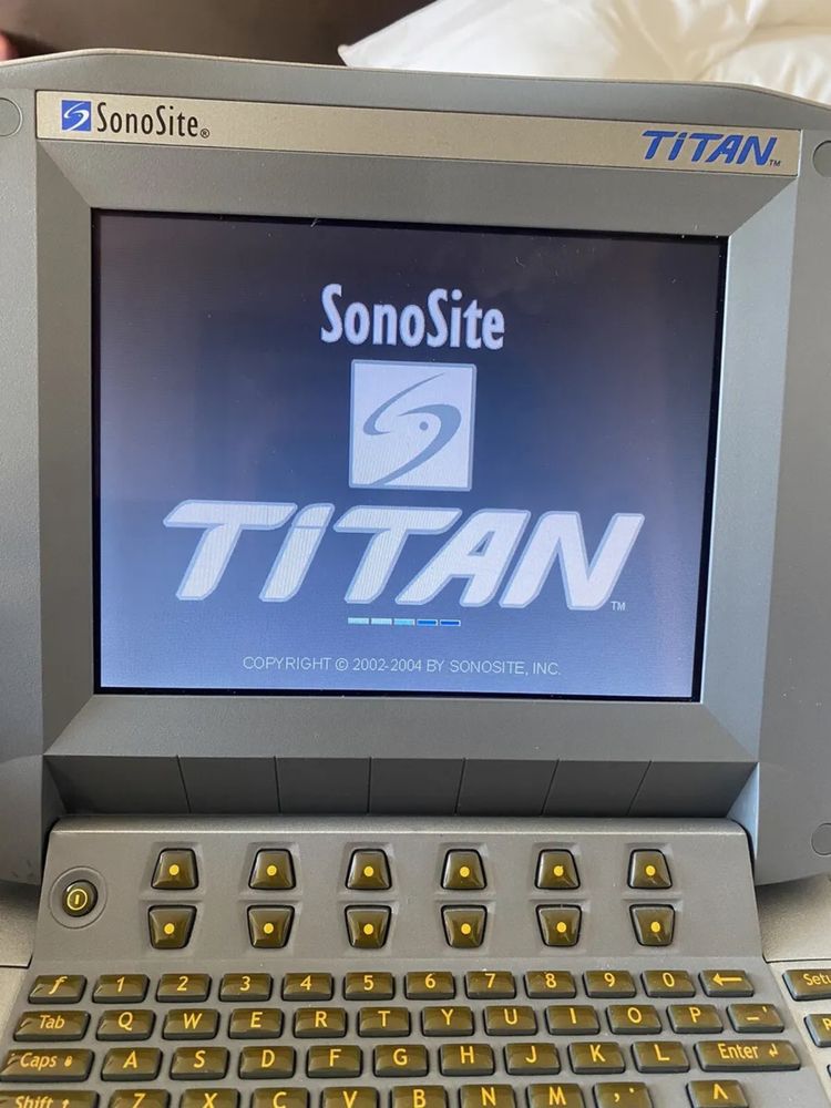 Портативный ветеринарный  узд ч/б сканер УЗИ Sonosite Titan