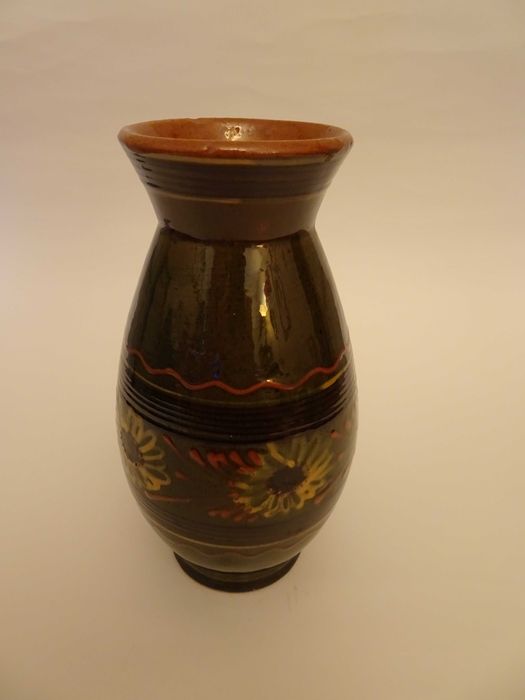 Wazon Łysa Góra, piękna stara ceramika, PRL, vintage