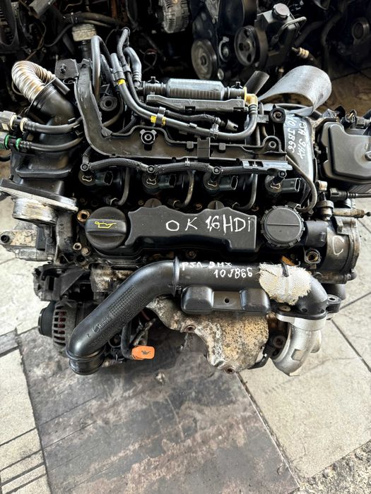 двигун мотор 1.6 HDI TDCI CiTD D4162T D4164T DV6TED4 DV6ATED4 DV6BTED4