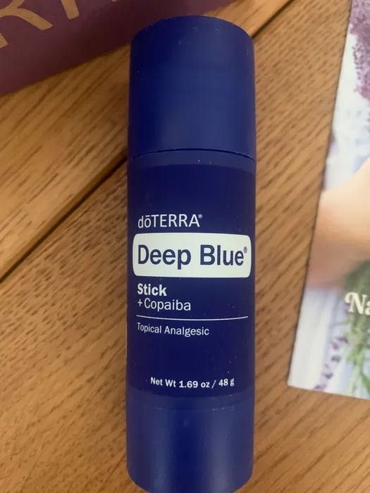 DEEP BLUE sztyft stick z copaiba DOTERRA na ból mięśni kości stawów