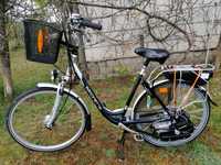 Saxonette luxus e-start rower z silnikiem spalinowym sachs