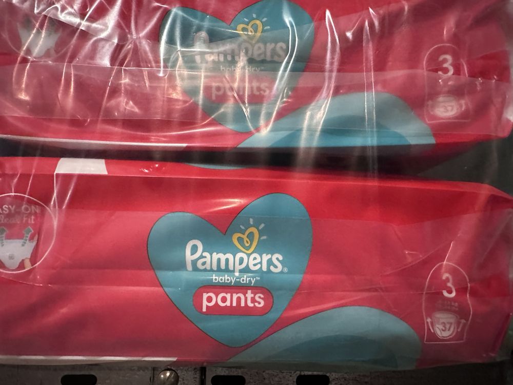 Pampers 3 разные новые