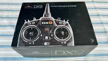 Rádio Spektrum DX9 + 3 Receptores AR8000 + 3 TM1000 com sensores