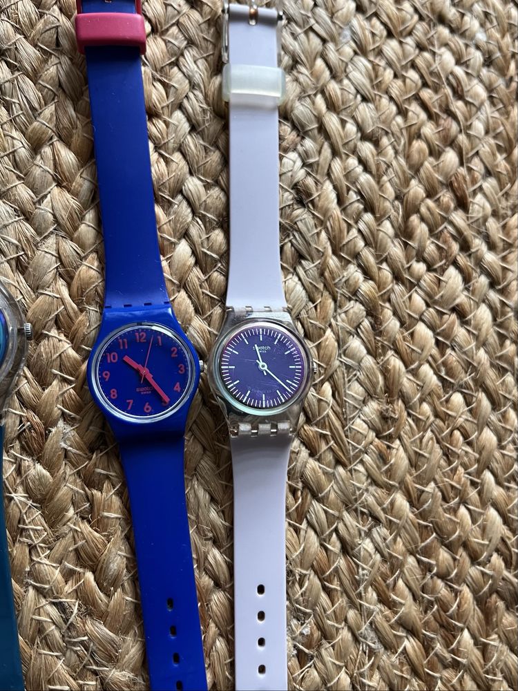 Swatch zegarek kobalt