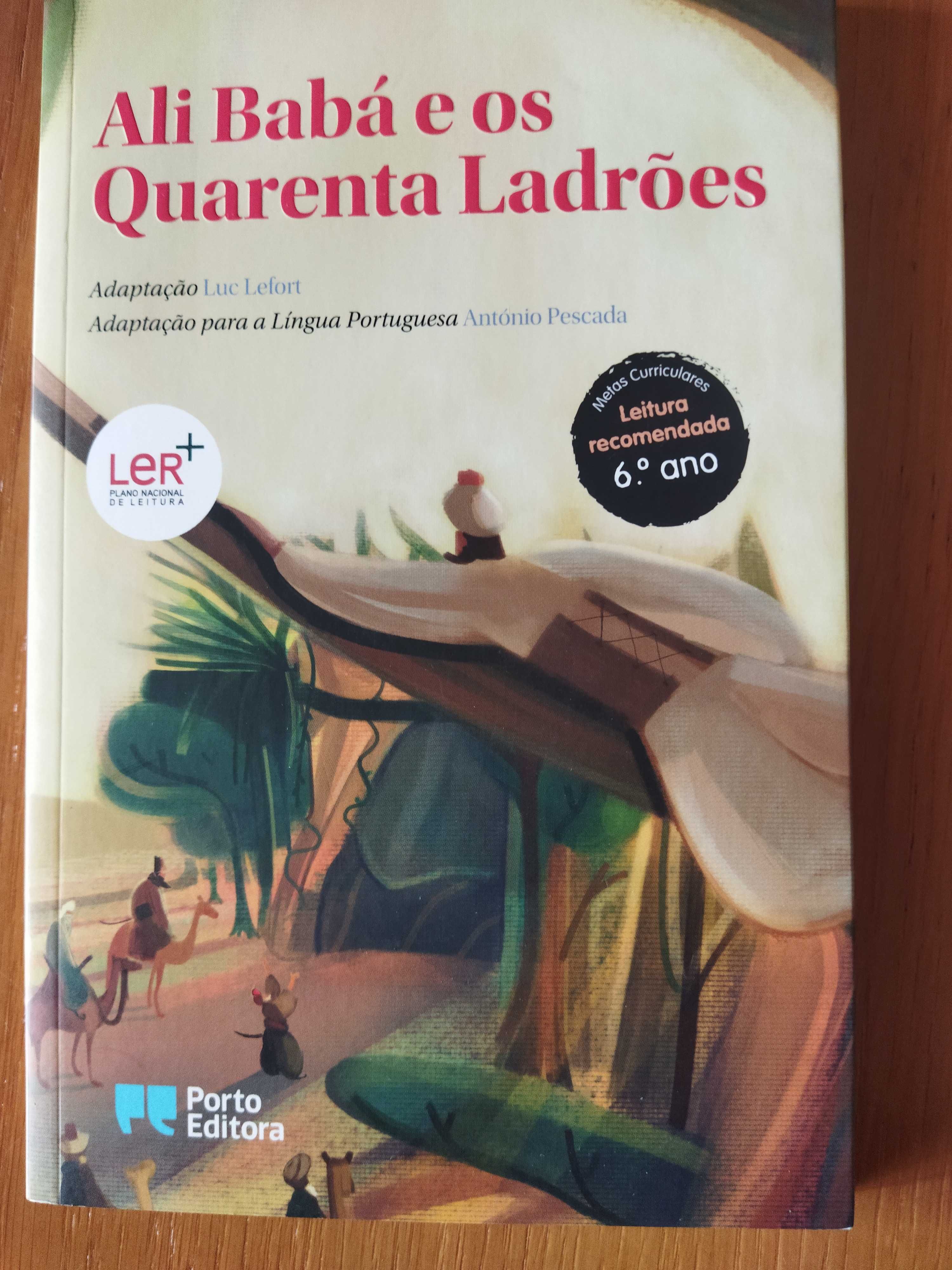 Livro Ali Babá e os Quarenta Ladrões