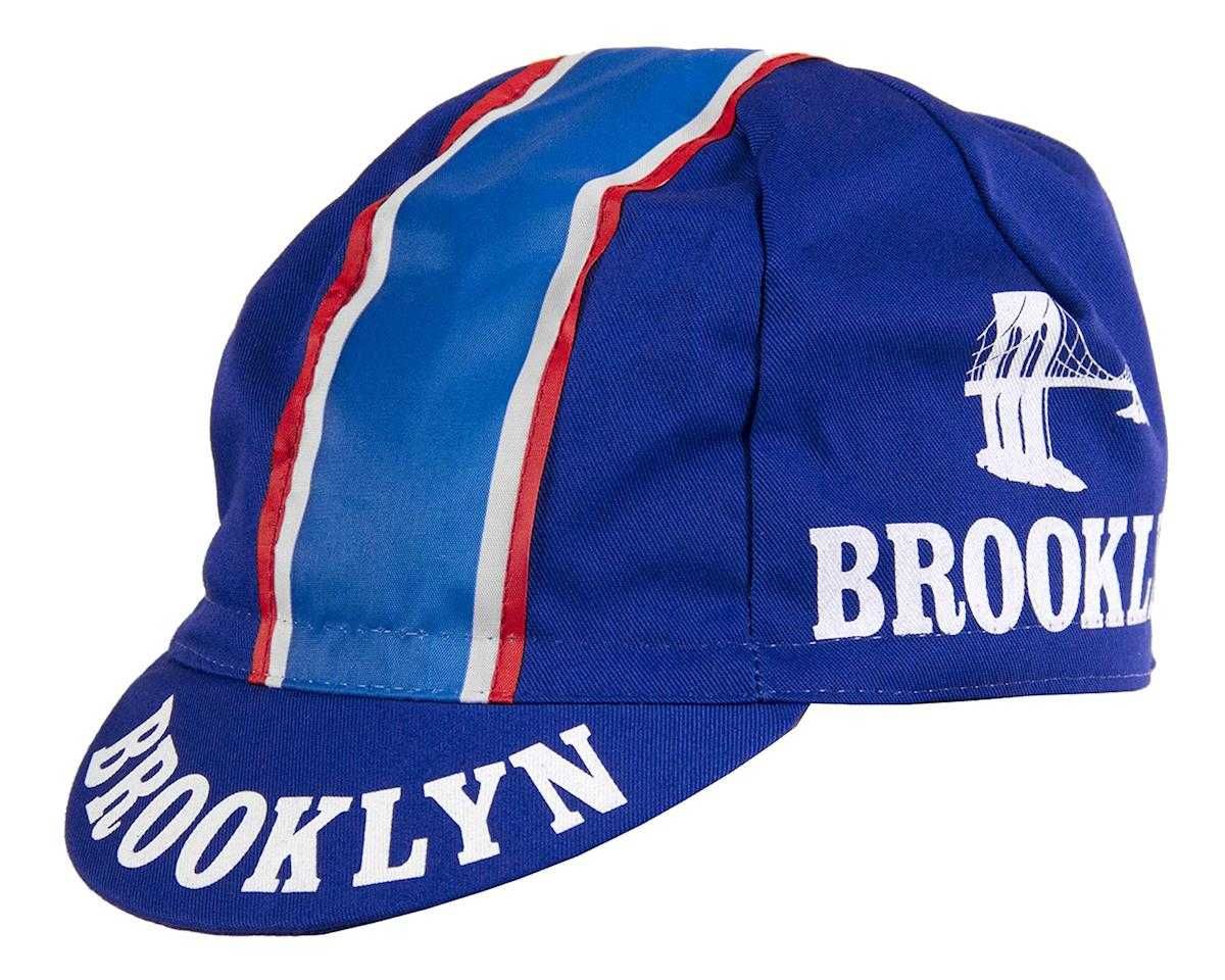 Czapka kolarska z daszkiem Apis Brooklyn niebieska