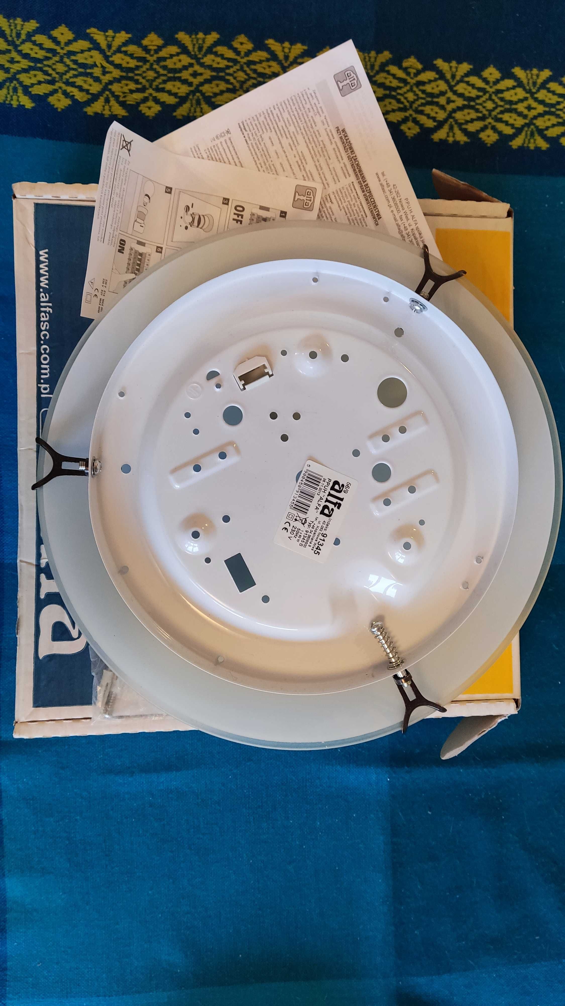 Plafon lampa sufitowa, 30cm