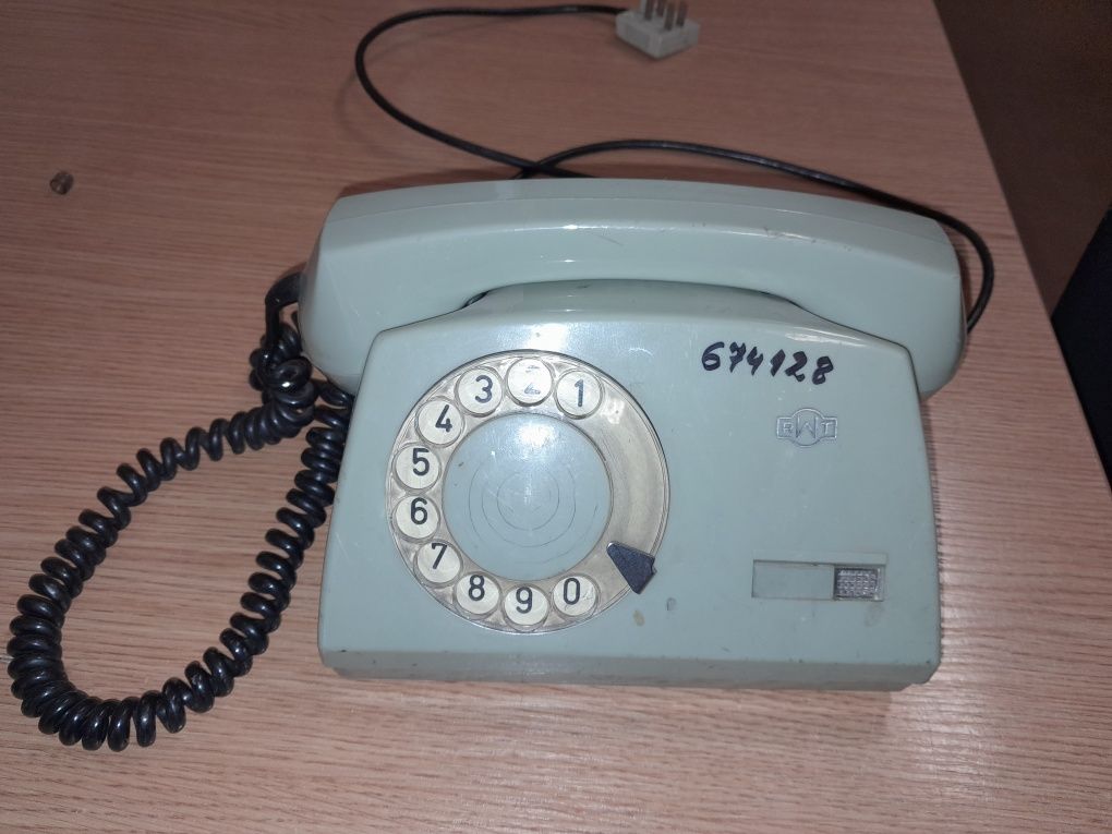 Telefon stary stacjonarny Aster Telkom RWT Elektrim z roku 1985