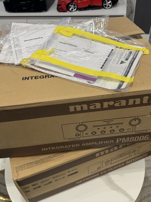 zestaw Marantz PM8006 + ND8006 – wzmacniacz i odtwarzacz sieciowy