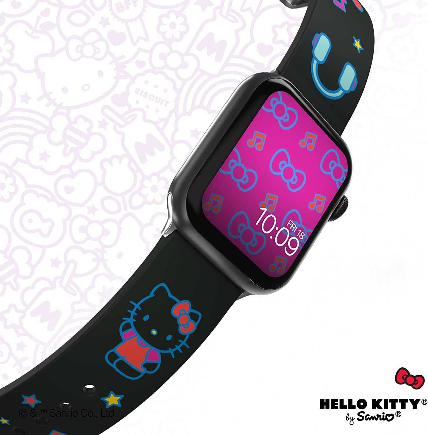 Pasek do Apple Watch 38/40mm; 42/44mm Hello Kitty