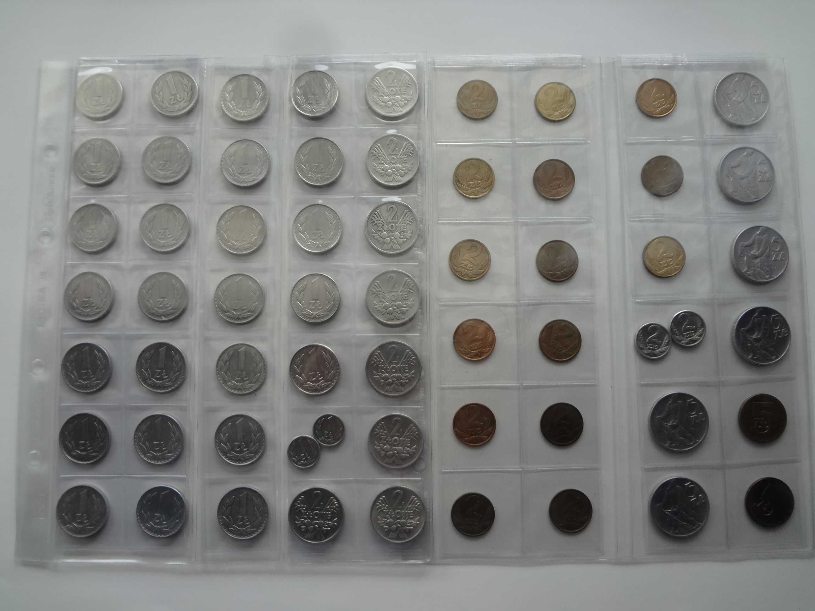 Zestaw monet PRL - u 1949 r. - 1990 r./ 262 monety /