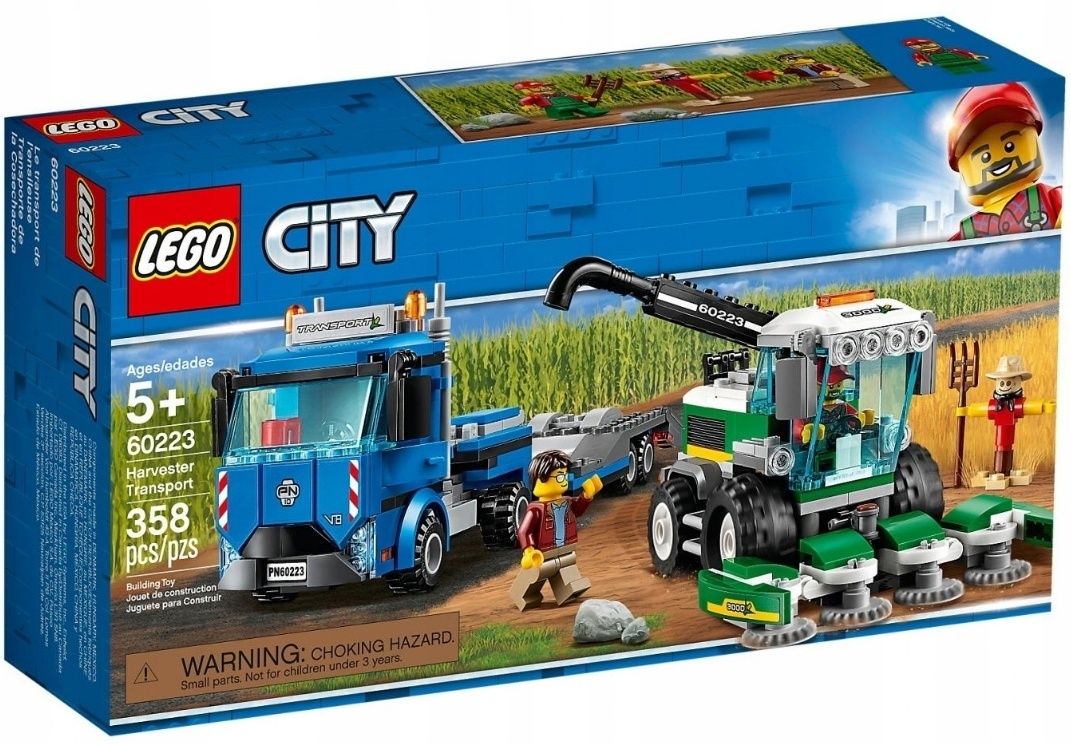 LEGO CITY 60223 Transportn Kombajnu