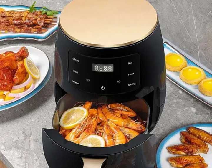 Аэро-фритюрница цифровая безмасляная 6 литров SILVER CREST S-18 2400W