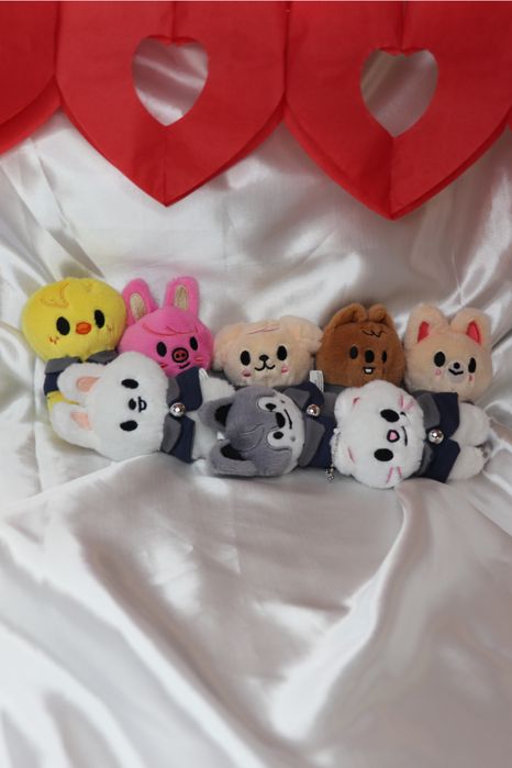 плюшеві skzoo брелоки stray kids skz