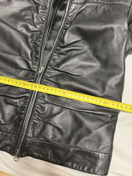 Skorzana czarna kurtka ramoneska s katana leather 36-38