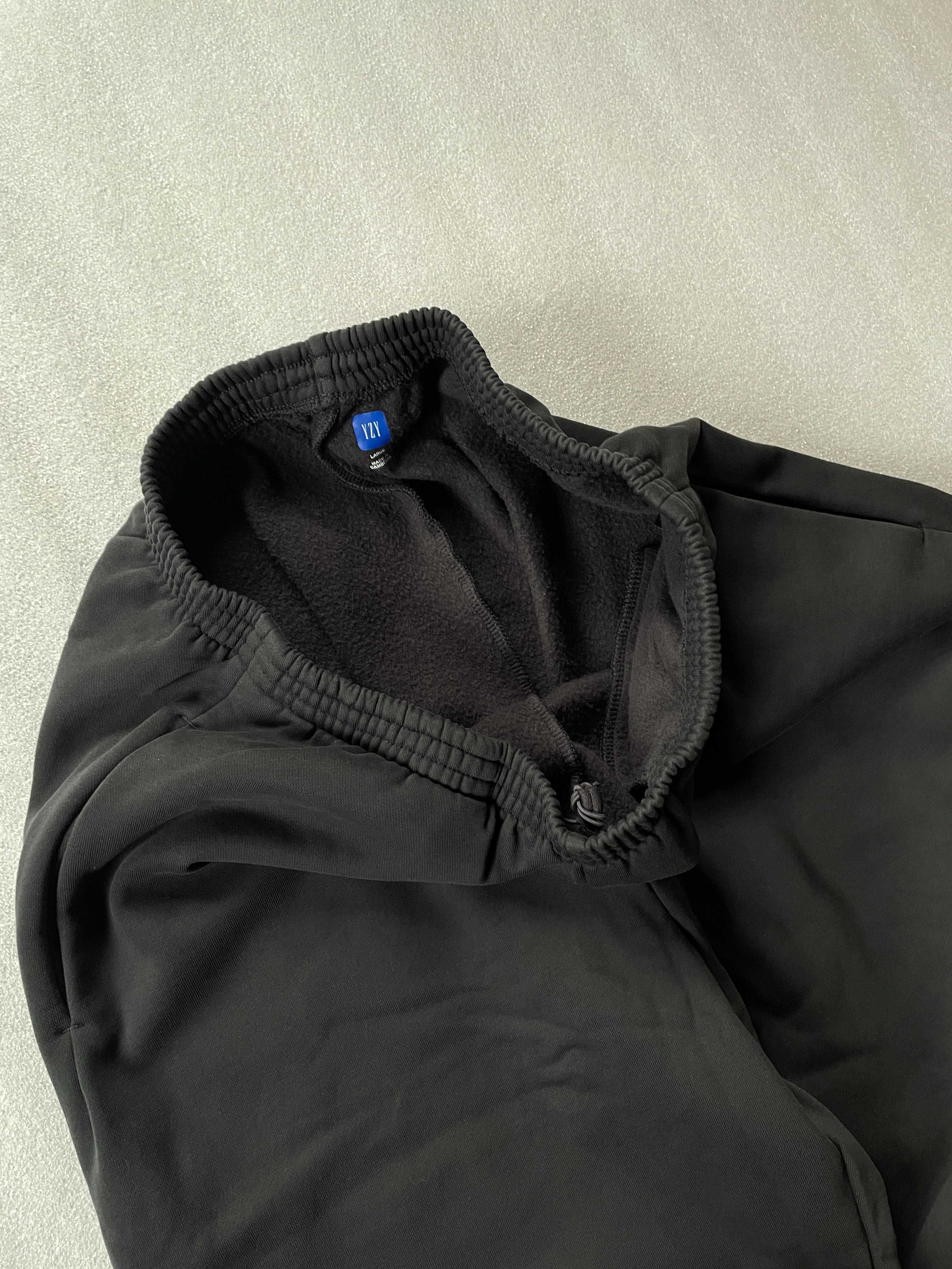 Новые штаны yzy x gap (yeezy fleece jogging pant blk) с америки L