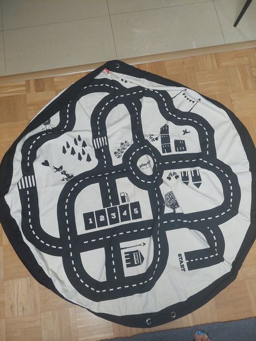 Mata worek 2 w 1 Play&go z pudełkiem