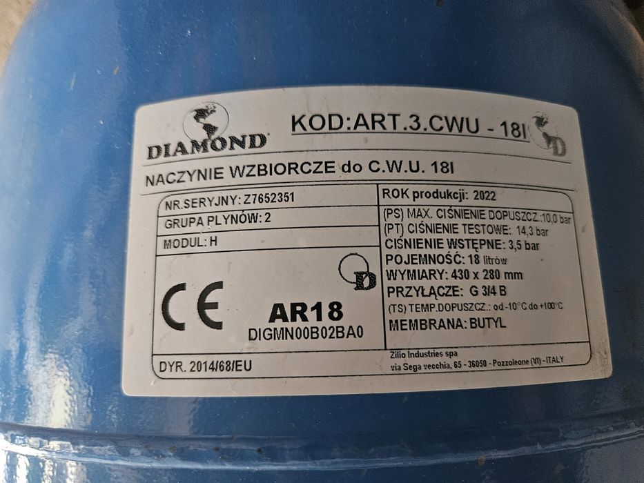 Naczynie Wzbiorcze, zbiornik wyrównawczy Kompensator