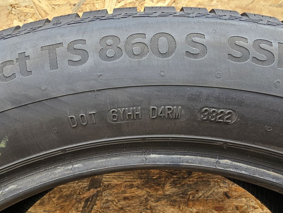 Idealne!!  2022rok!  255/55 r20 Continetal WinterContact TS860S. SSR