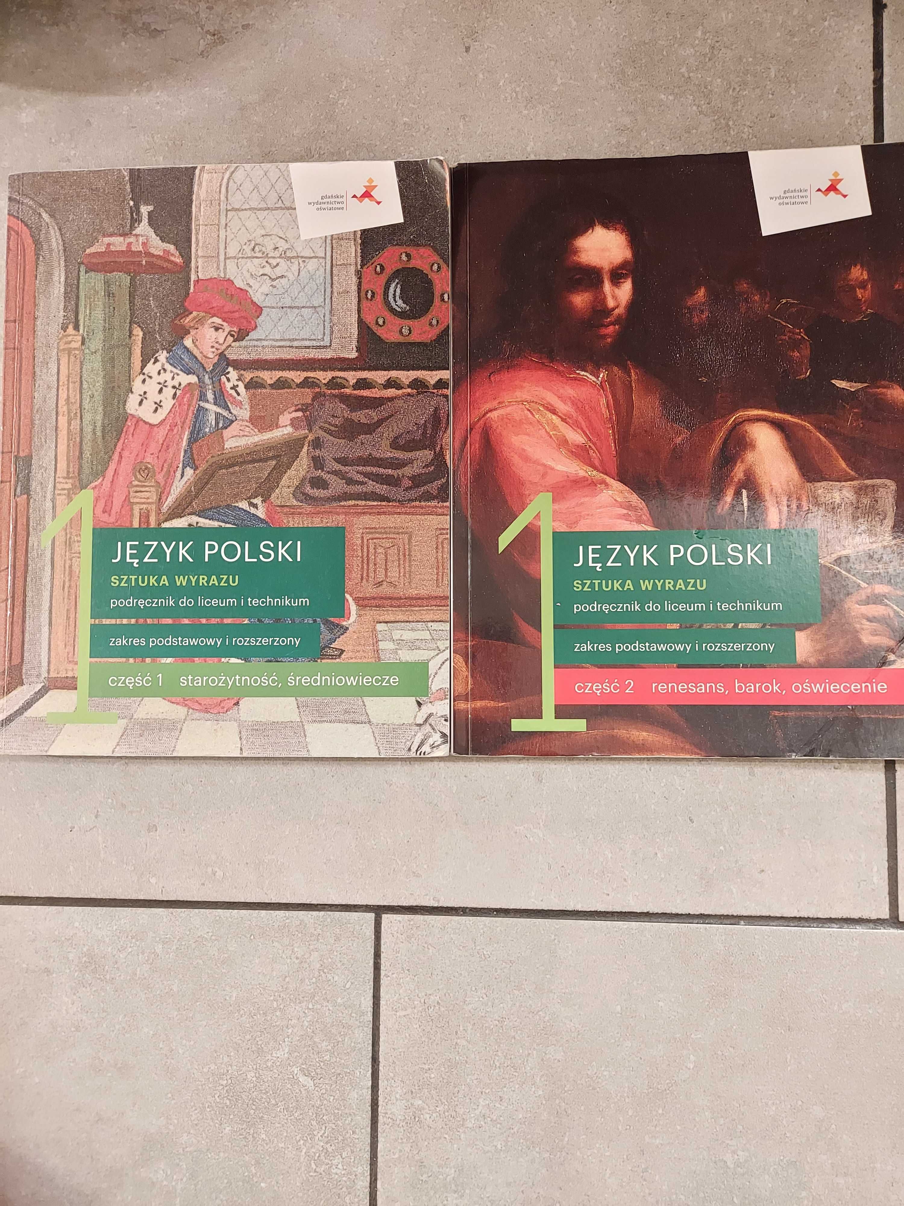 Podrecznik jezyk polski sztuka wyrazu kl. 1 dwie części