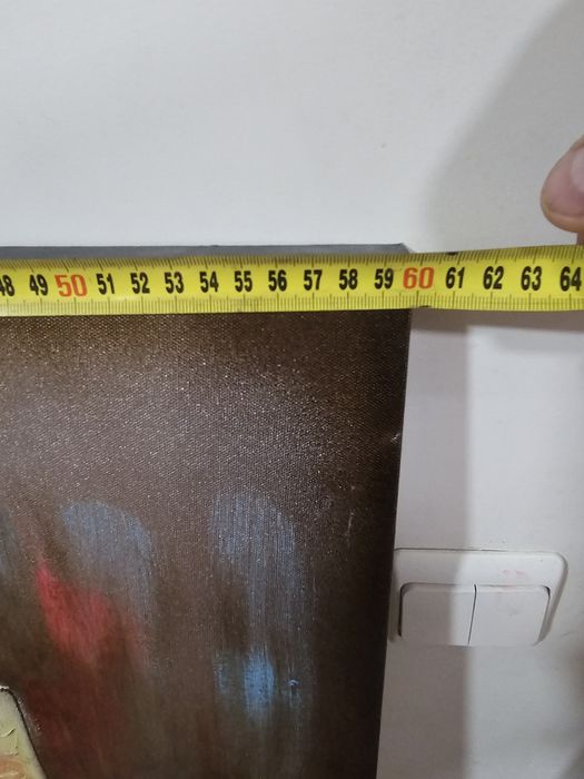 Tela quadro abstrato 80x60 cm