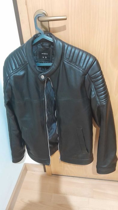 Casaco estilo motard tamanho M