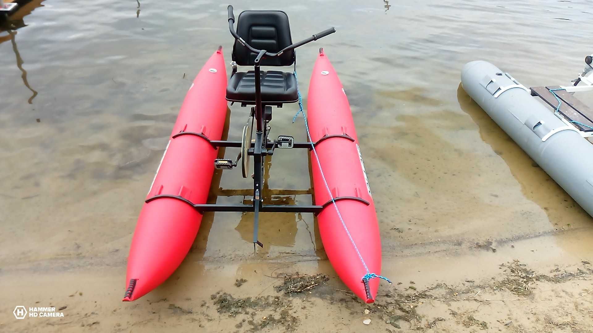 Rower wodny Pola One jednoosobowy waterbike red