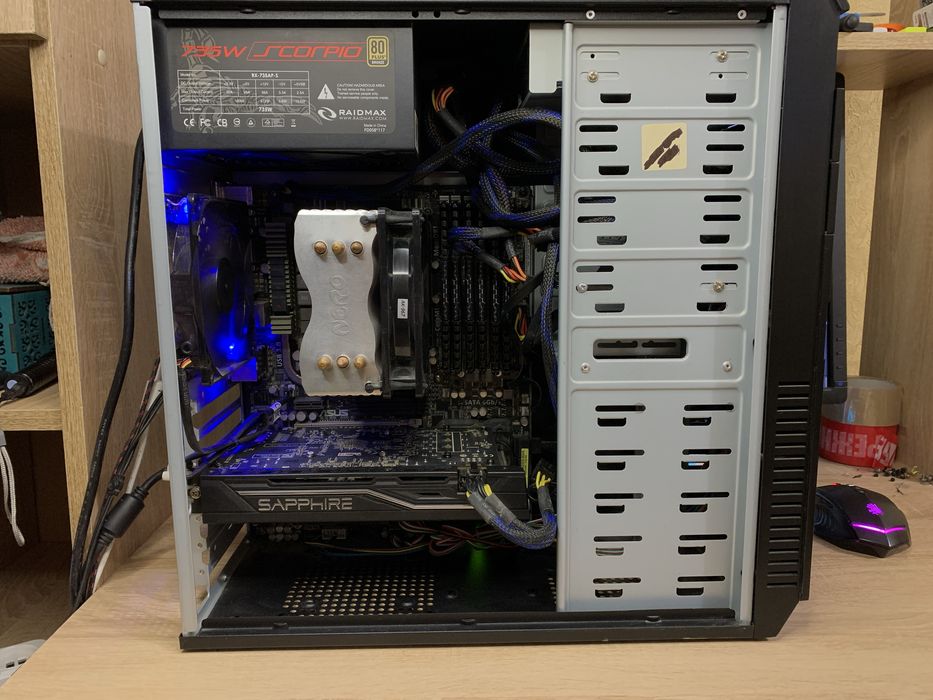 RX580 4gb | 32gb DDR3 | 128gb SSD | Xeon 5675 (6/12) | 735 W - ігровий