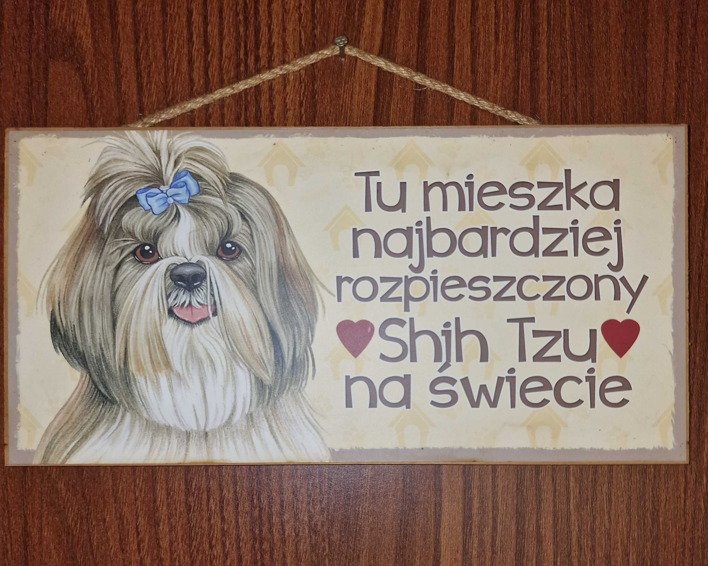 Shih Tzu tabliczka