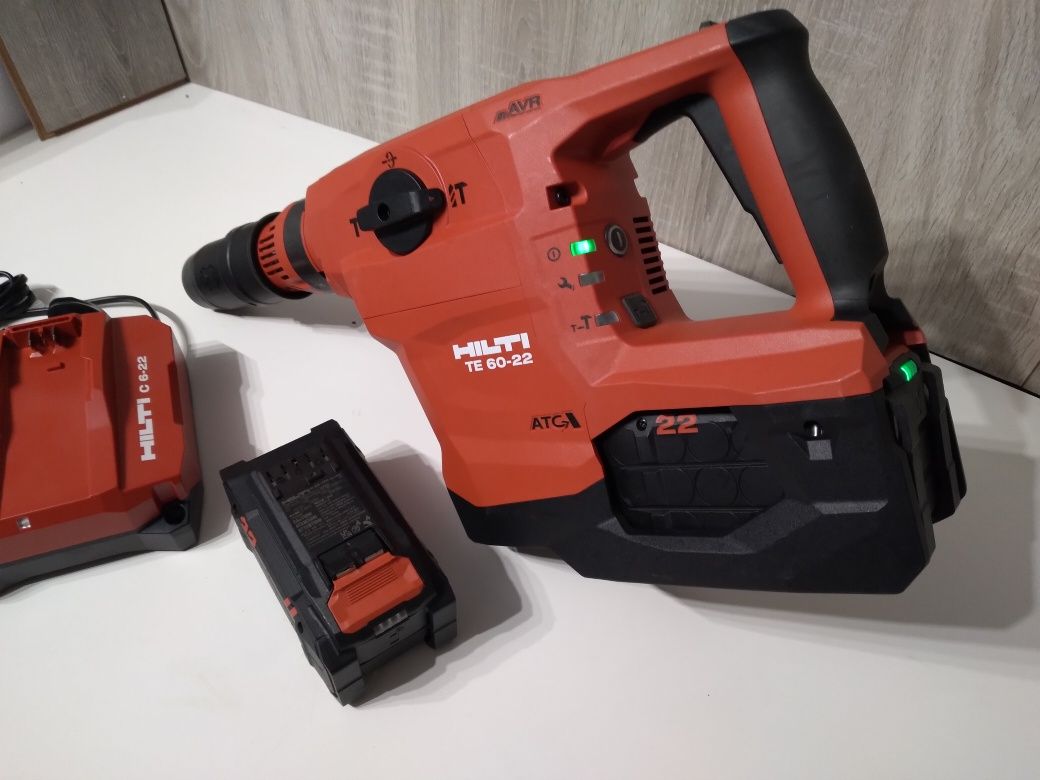 HILTI TE 60-22 mlotowiertarka SDS-Max młot z kuciem NOWY 2023r zestaw