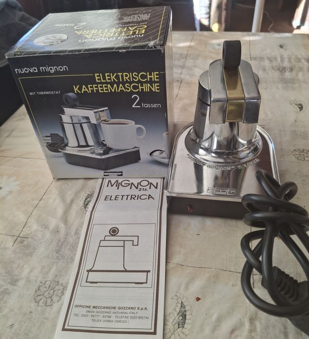 Cafeteira Nuova Mignon Sem Uso Italiana