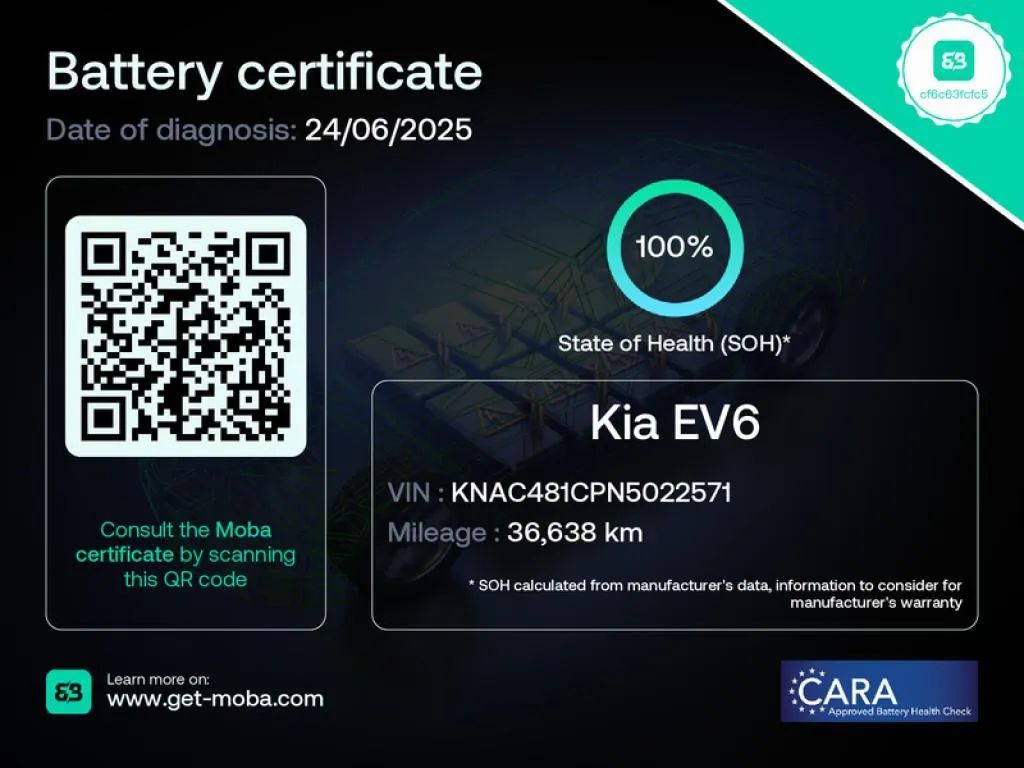 Kia EV6 GtLine*SalonPL*1Wł*Fvat23%*Bezwypadek*ASO*4x4*Wentyle* SOH 100%Baterii