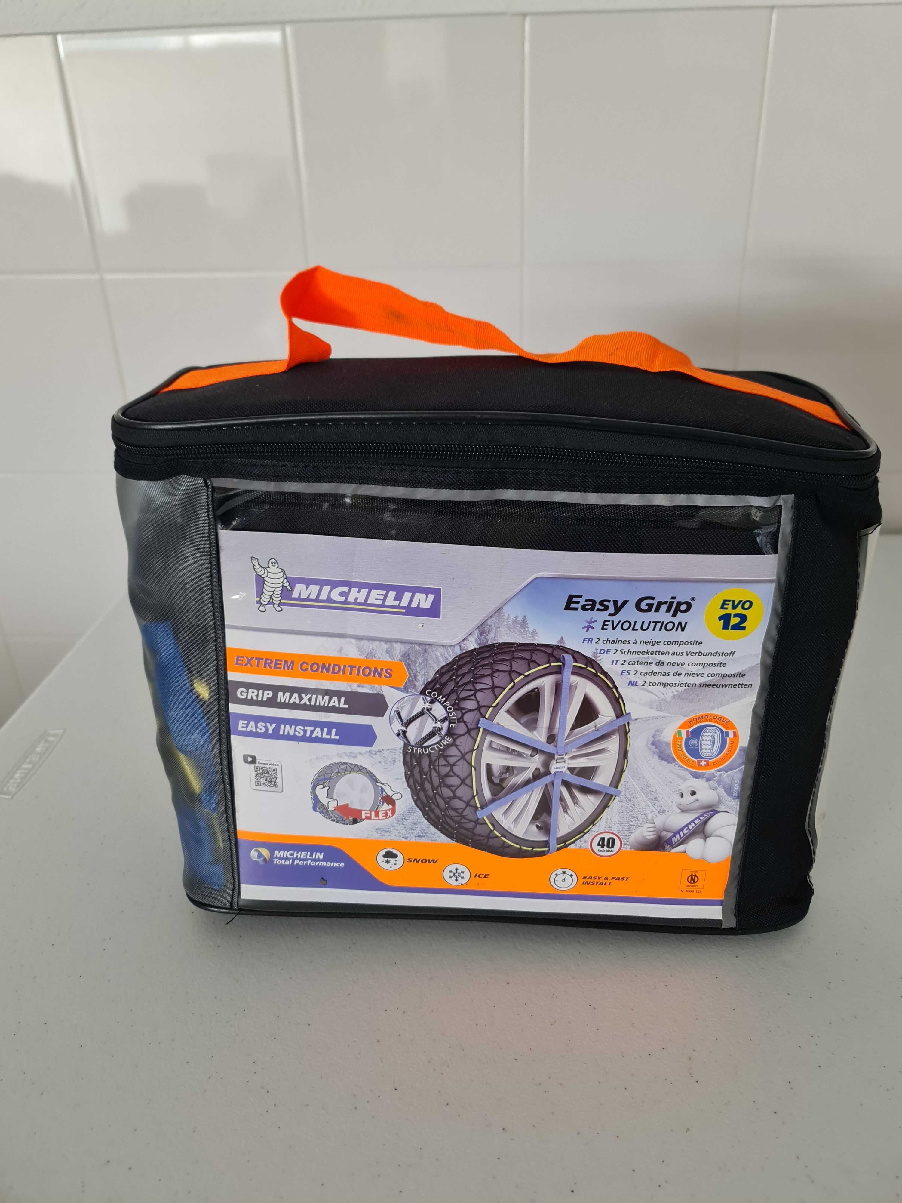Michelin - Correias de Neve EasyGrip EVO12 - Novas em embalagem