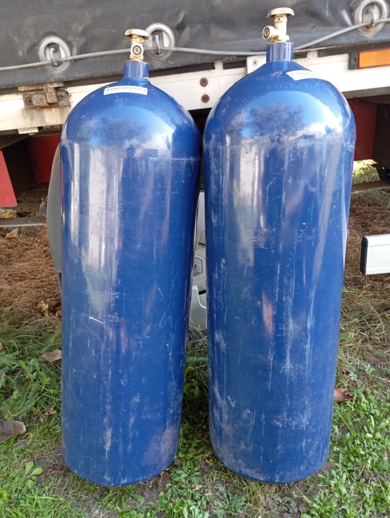 Butla gazowa LPG propan zbiornik 33kg 11kg  wózek widłowy camper