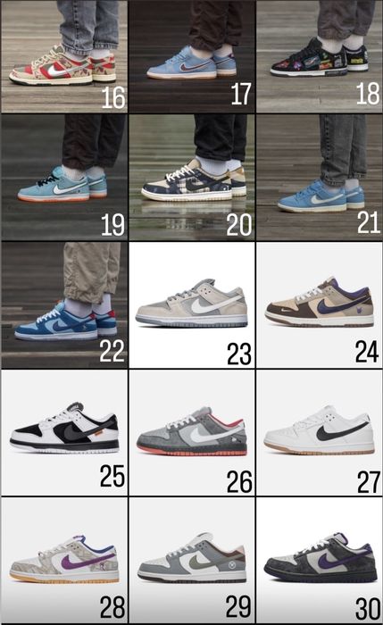 Більше 110 моделей! Nike SB Dunk Low 36 - 45 БЕЗ ПЕРЕДПЛАТ