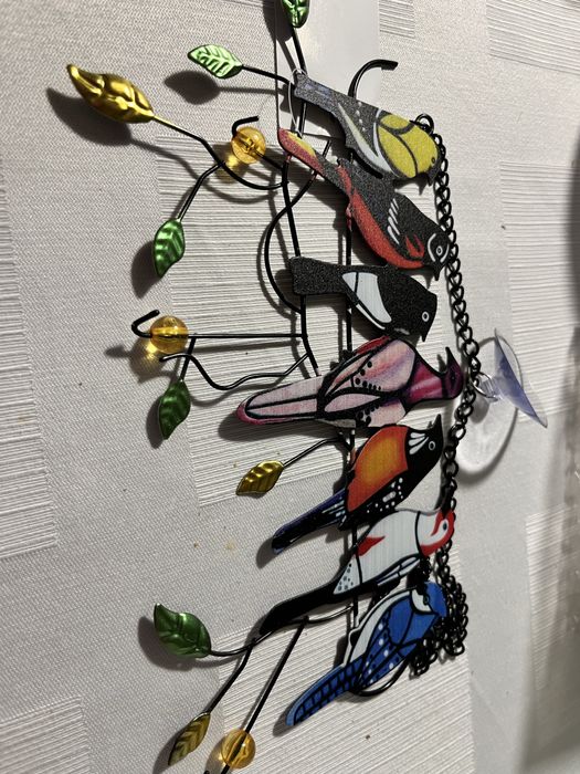 Dekoracja ozdoba ptaszki ptaki na okno