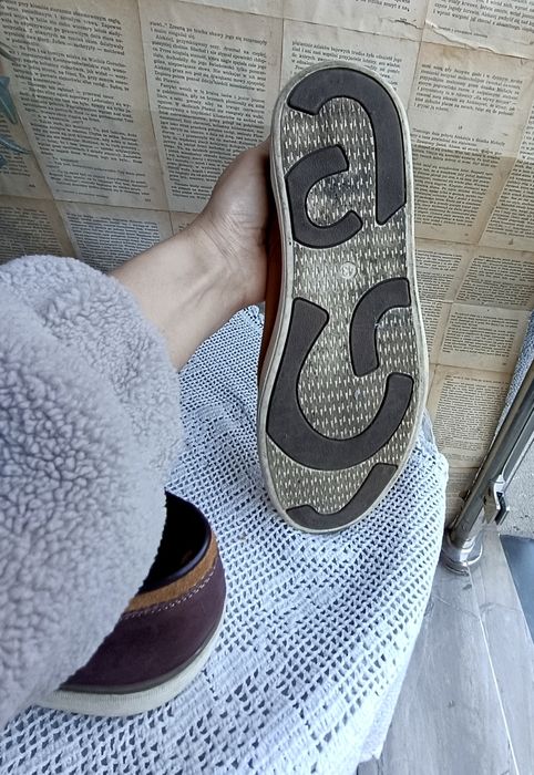Współczesne Zamszowe półbuty Chukka Sneakers 43 (29 cm)