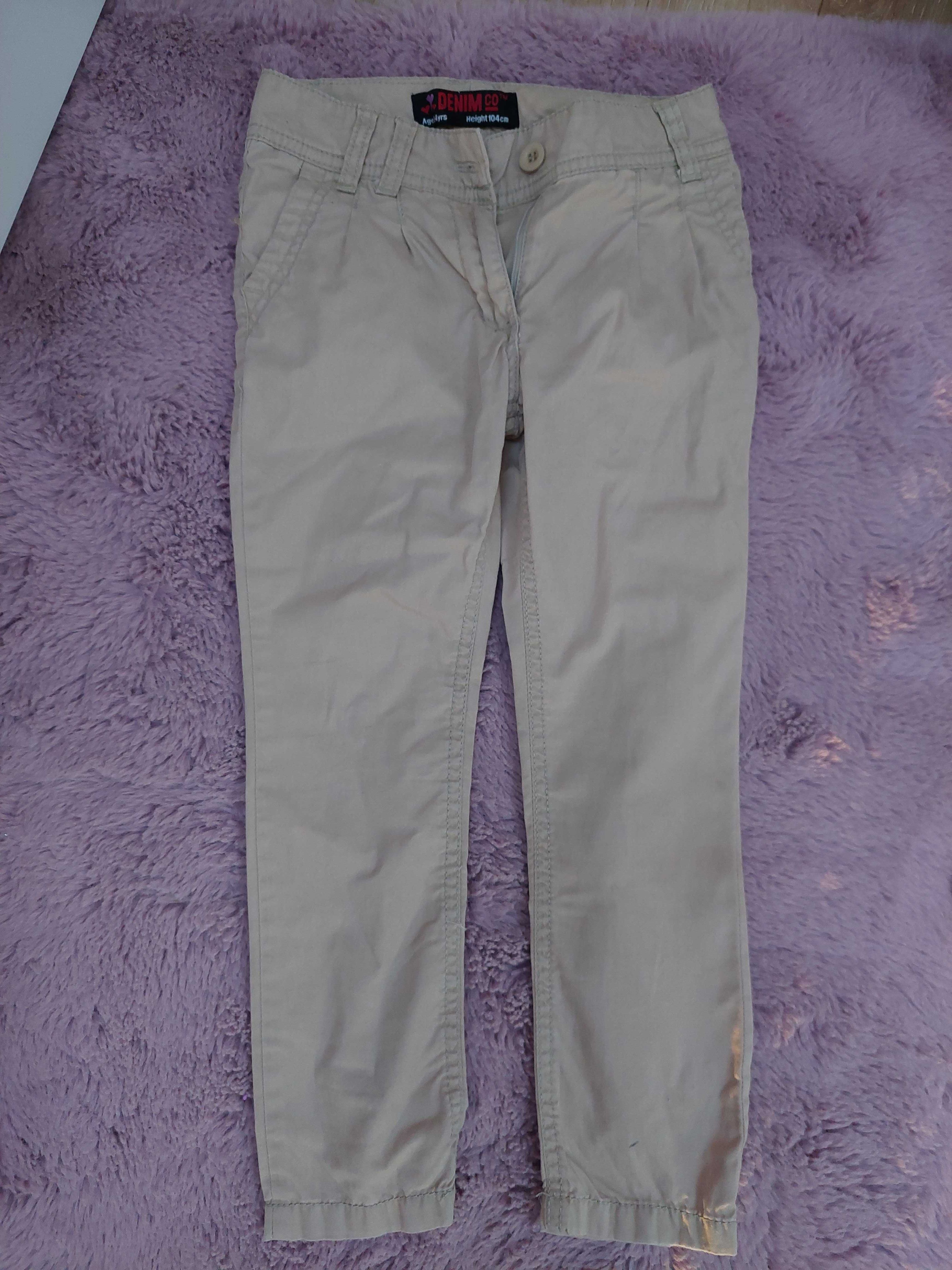 spodnie jeansowe dziewczęce r. 104 Denim