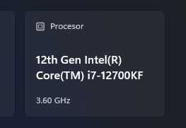 Procesor Intel Core i7-12700KF