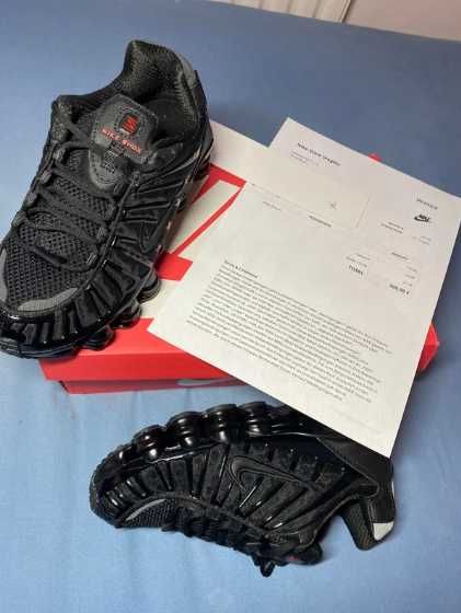 Buty damskie Trampk Nike_Shox_TL_Black R.45