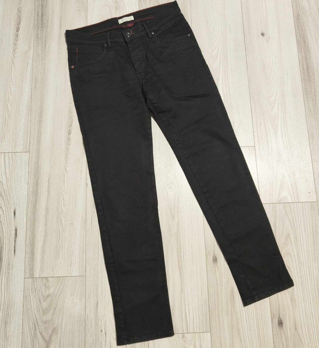 Bugatti spodnie męskie klasyczne czarne M