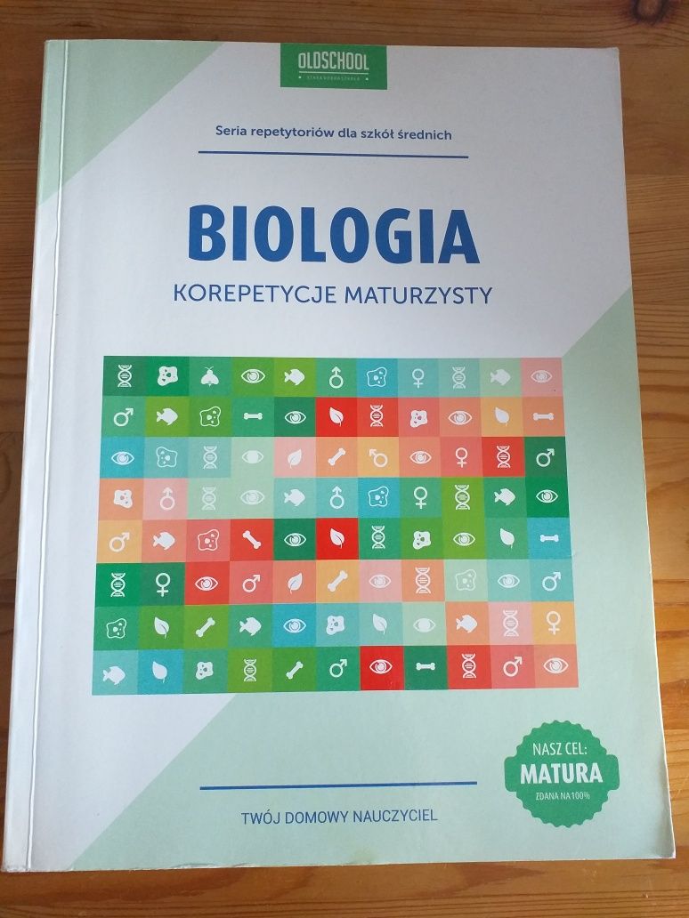 Książka korepetycje maturzysty biologia